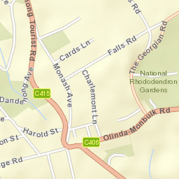 Olinda Street Map