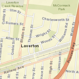 Laverton Street Map