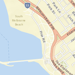 St Kilda West Street Map