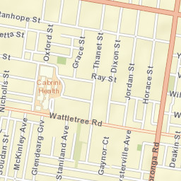 Stonnington Street Map