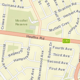 Hoppers Crossing Street Map