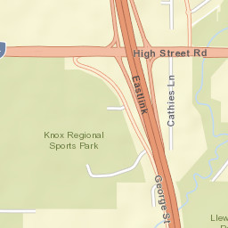 Wantirna South Street Map