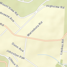 Ferny Creek Street Map