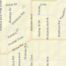 Knoxfield Street Map