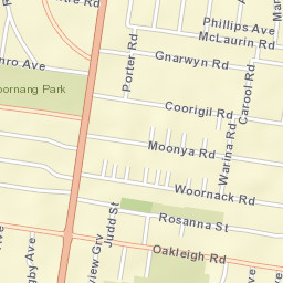 Carnegie Street Map