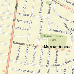 Murrumbeena Street Map