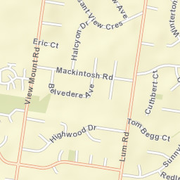 Wheelers Hill Street Map