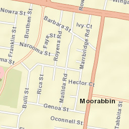 Moorabbin Street Map