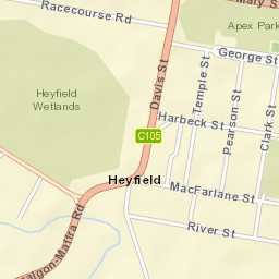 Heyfield Street Map