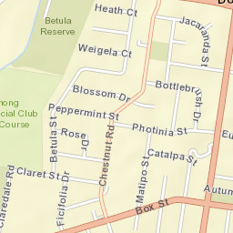 Doveton Street Map