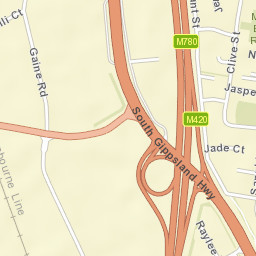 Hampton Park Street Map