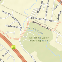 Beaconsfield Street Map