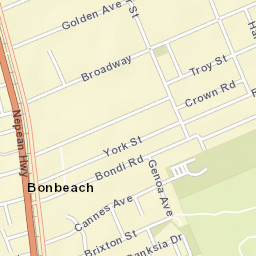 Bonbeach Street Map