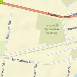 Inverleigh Street Map