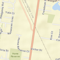 Bell Park Street Map
