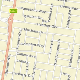 Clyde North Street Map