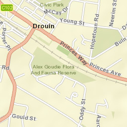 Drouin Street Map