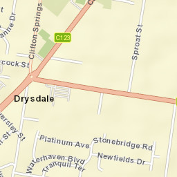 Drysdale Street Map
