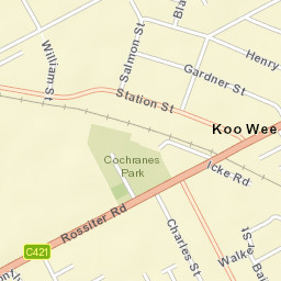 Koo-Wee-Rup Street Map