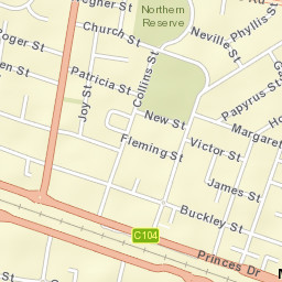 Morwell Street Map