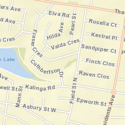 Ocean Grove Street Map