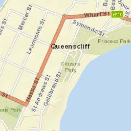 Queenscliffe Street Map