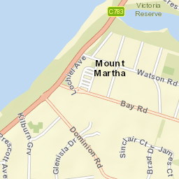 Mount Martha Street Map