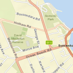 Sorrento Street Map