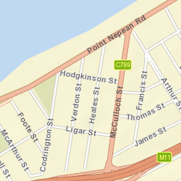 Dromana Street Map