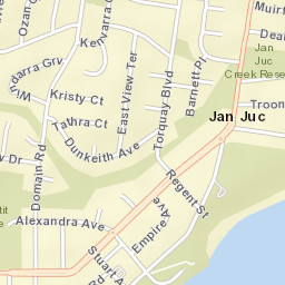 Jan Juc Street Map