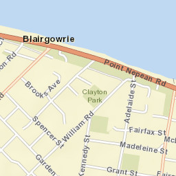 Blairgowrie Street Map