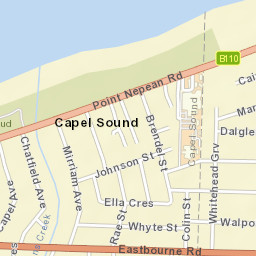 Rosebud West Street Map