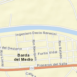 Contraalmirante Cordero Street Map