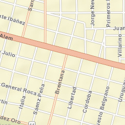 Cipolletti Street Map