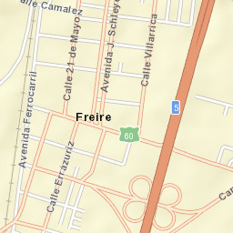 Freire Street Map