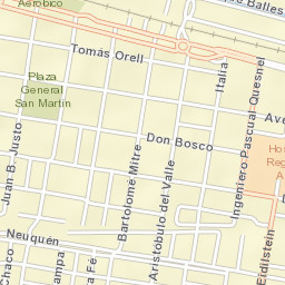 Allen Street Map