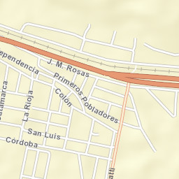 Villa Regina Street Map