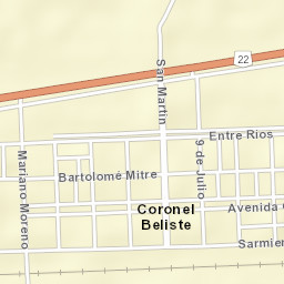 Coronel Belisle Street Map