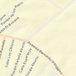 Pucón Street Map