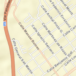 Loncoche Street Map