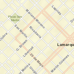Lamarque Street Map