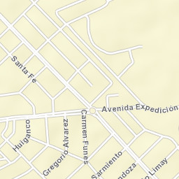 Picún Leufú Street Map