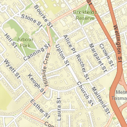 West Launceston Street Map