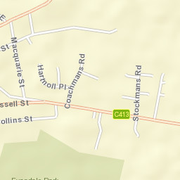 Evandale Street Map