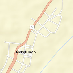 Ñorquinco Street Map