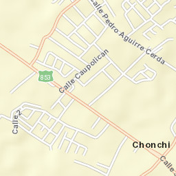 Chonchi Street Map
