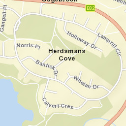 Gagebrook Street Map