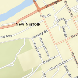 New Norfolk Street Map
