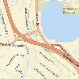 Berriedale Street Map