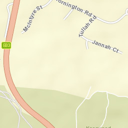 Mornington Street Map